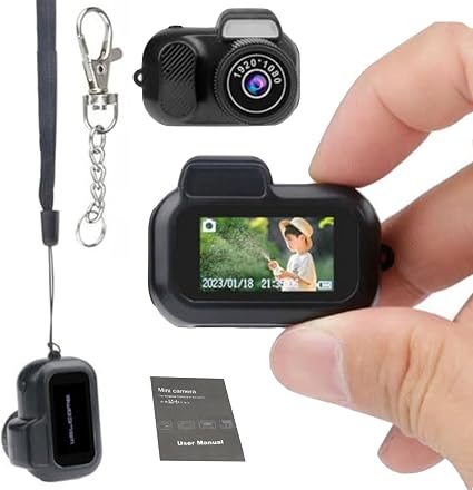 Y3000 Retro Mini Keychain Camera | HD Portable Vintage Digital Camera with Keychain
