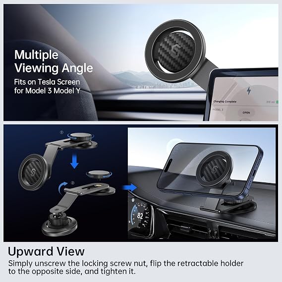 360° Universal Car Phone Mount – Dashboard & Windshield Mobile Holder for All Smartphones