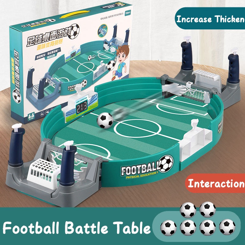Mini Tabletop Soccer Board Game | Portable Football Game for Kids & Family Fun