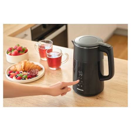 RSH-536-WST 1.8L Electric Kettle – 1800W Fast Boil Stainless Steel Tea & Water Kettle with Keep Warm Function